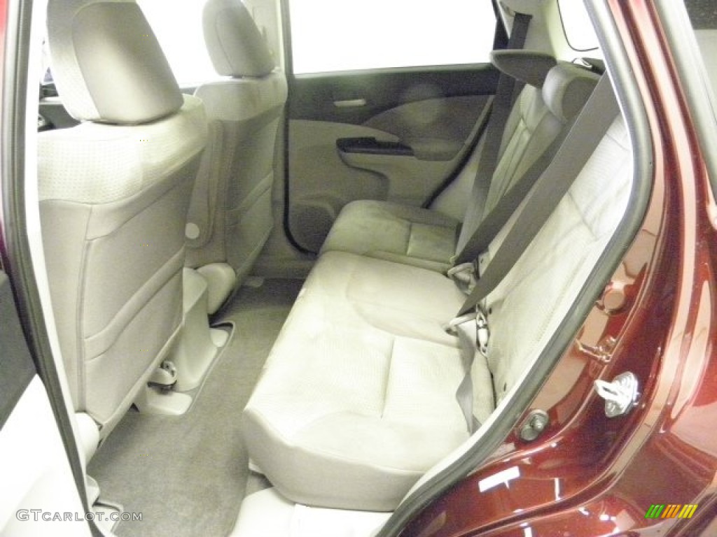 2013 CR-V EX - Basque Red Pearl II / Gray photo #17
