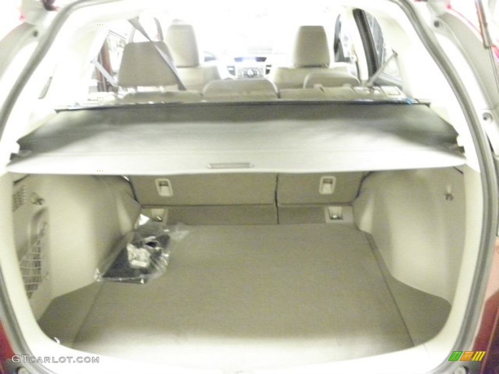 2013 CR-V EX - Basque Red Pearl II / Gray photo #18