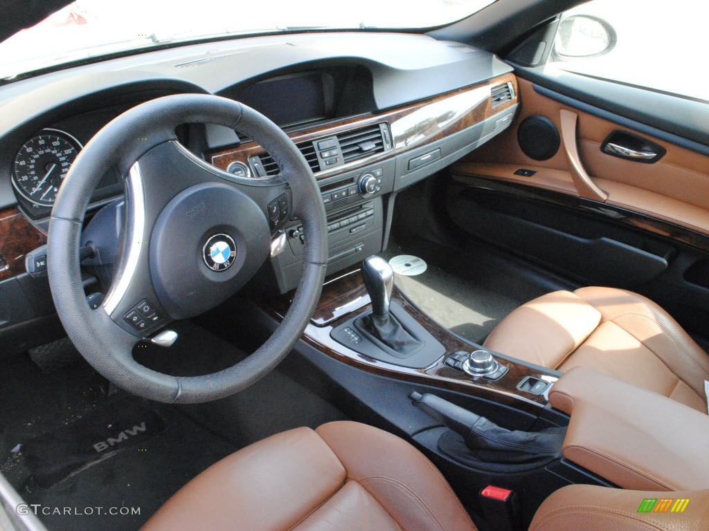2009 3 Series 328i Convertible - Black Sapphire Metallic / Saddle Brown Dakota Leather photo #5