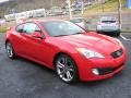 Front 3/4 View of 2012 Genesis Coupe 3.8 Track