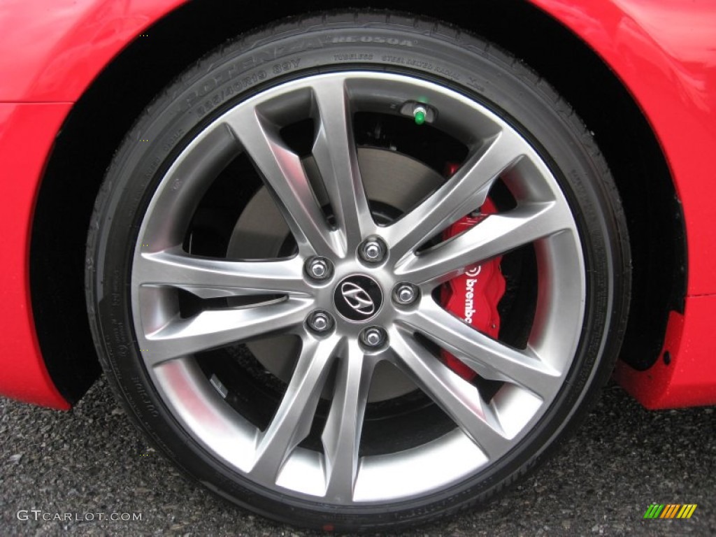 2012 Hyundai Genesis Coupe 3.8 Track Wheel Photos