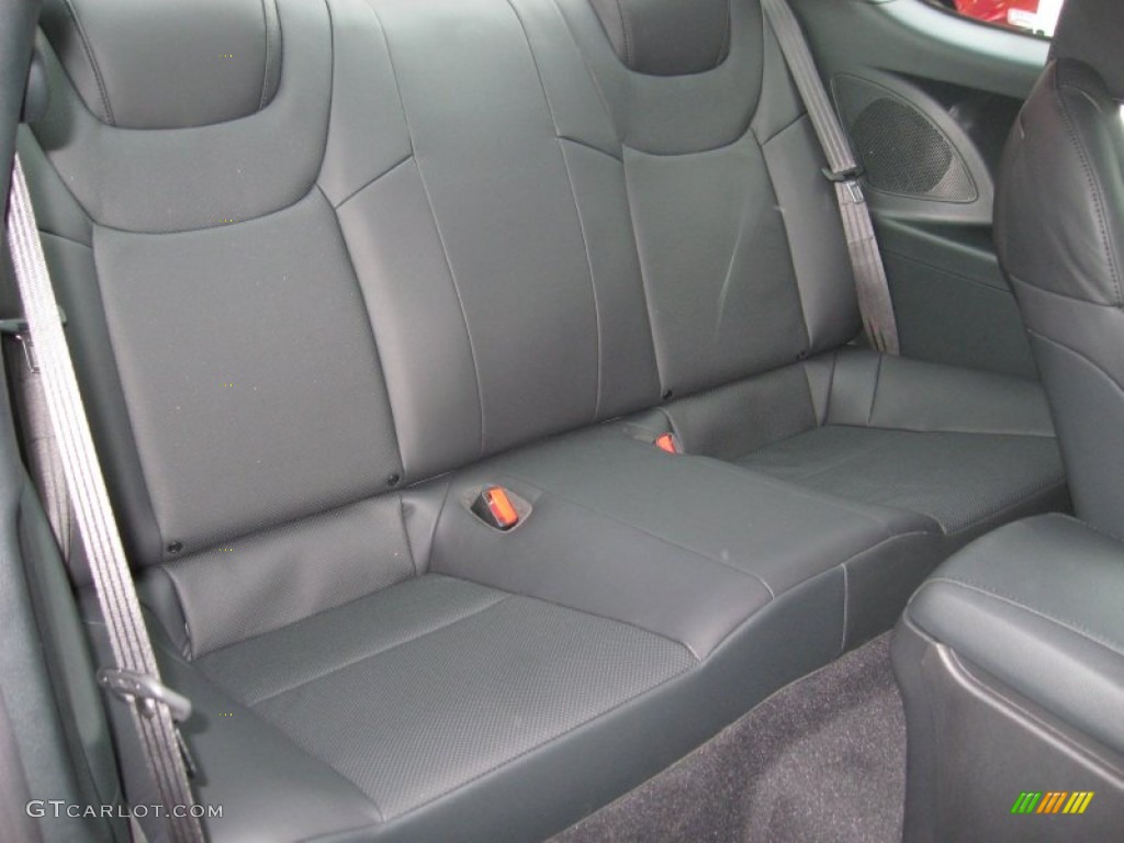 2012 Hyundai Genesis Coupe 3.8 Track Rear Seat Photos