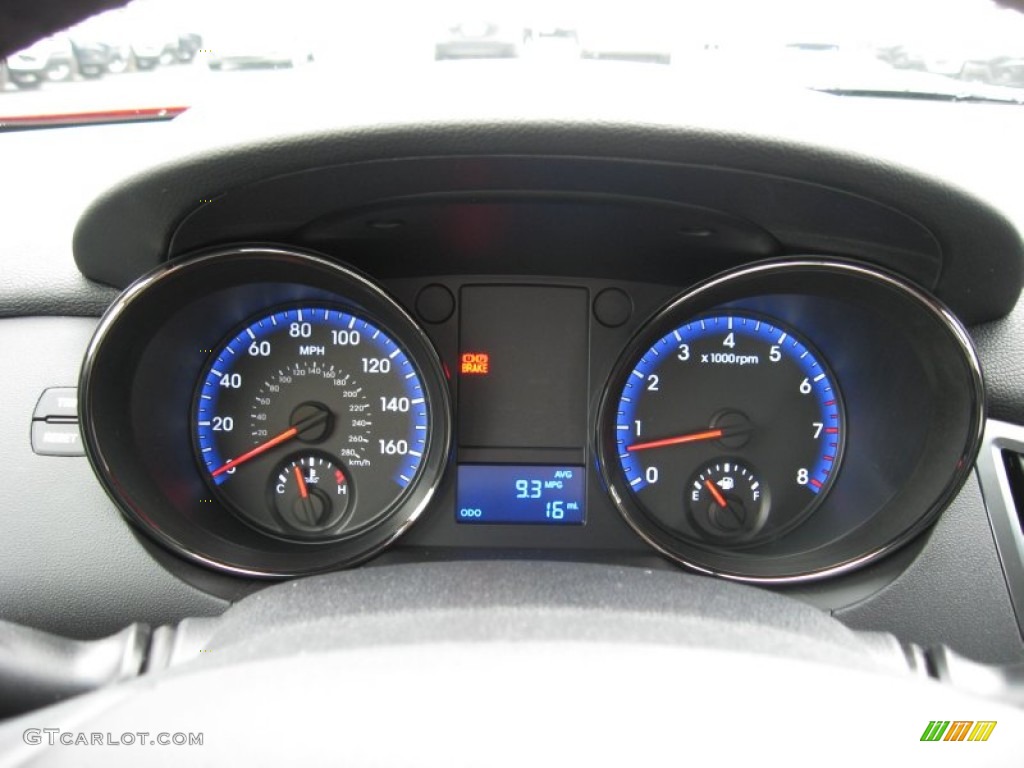 2012 Hyundai Genesis Coupe 3.8 Track Gauges Photo #73084861