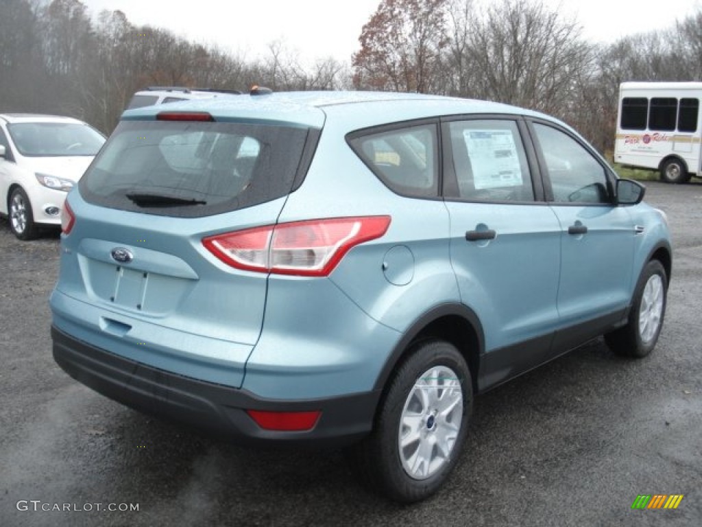2013 Escape S - Frosted Glass Metallic / Charcoal Black photo #8