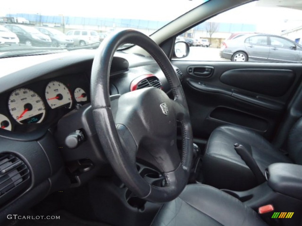 2004 Dodge Neon R/T Dark Slate Gray Steering Wheel Photo #73084917