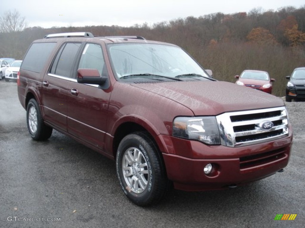 Autumn Red 2013 Ford Expedition EL Limited 4x4 Exterior Photo #73085194