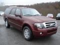 2013 Autumn Red Ford Expedition EL Limited 4x4  photo #2