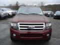 2013 Autumn Red Ford Expedition EL Limited 4x4  photo #3