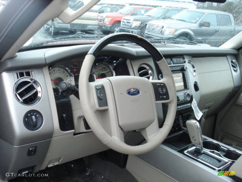 2013 Ford Expedition EL Limited 4x4 Charcoal Black Dashboard Photo #73085352