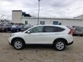 2013 White Diamond Pearl Honda CR-V EX AWD  photo #1