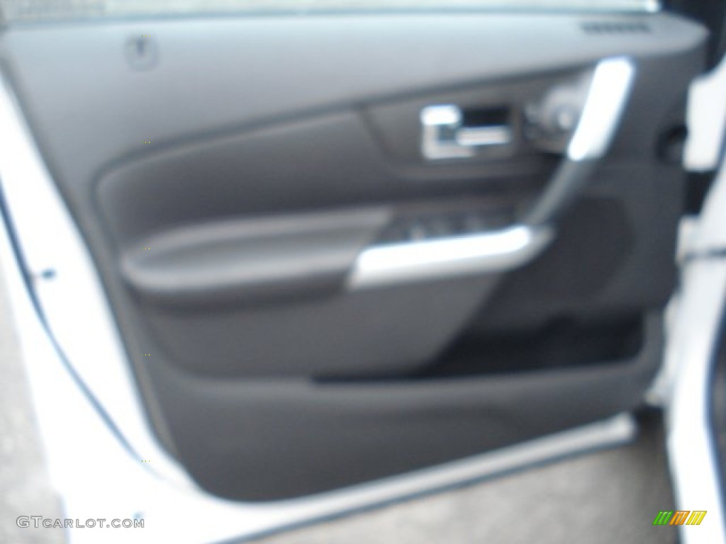 2013 Edge SEL AWD - White Platinum Tri-Coat / Charcoal Black photo #12