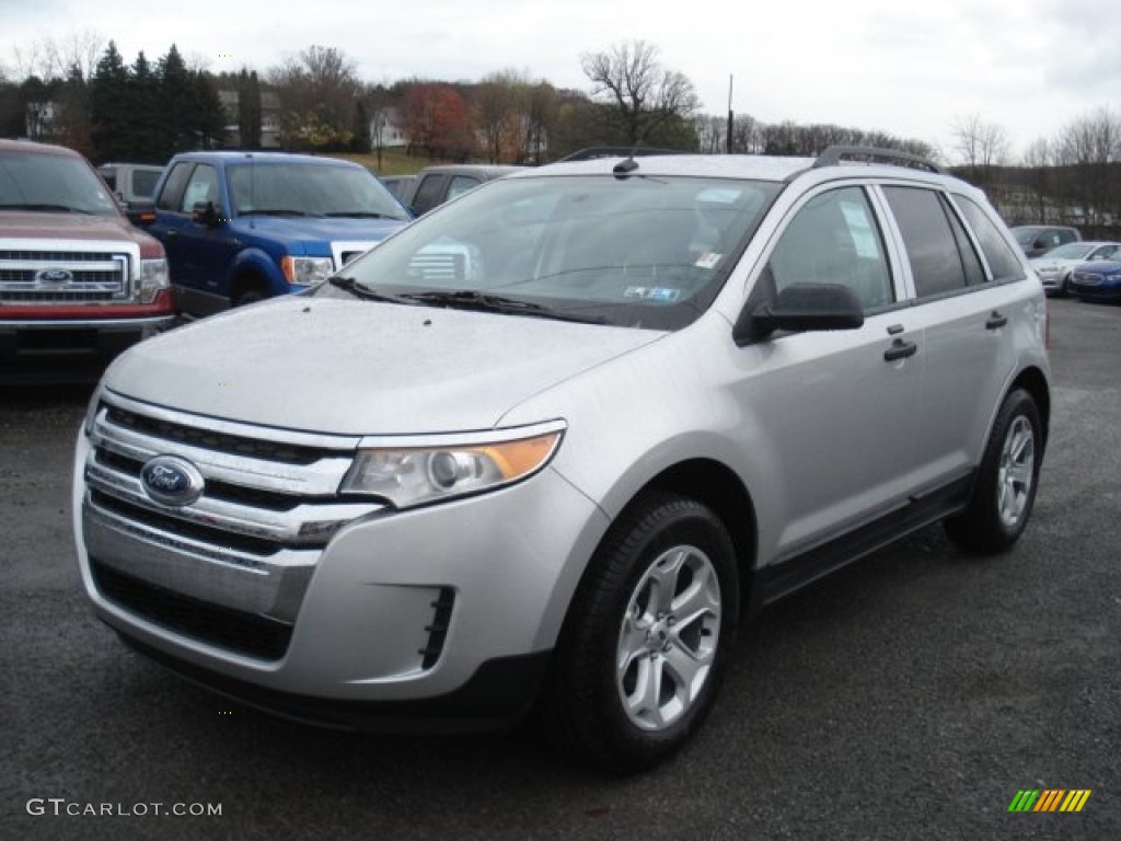 Ingot Silver Metallic 2013 Ford Edge SE EcoBoost Exterior Photo #73086012