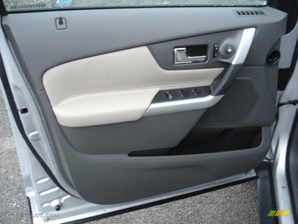 2013 Ford Edge SE EcoBoost Medium Light Stone Door Panel Photo #73086177