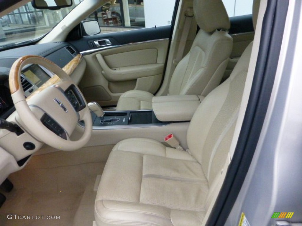 Light Camel Interior 2009 Lincoln MKS Sedan Photo #73086396