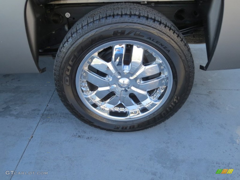 2008 Silverado 1500 LTZ Crew Cab - Graystone Metallic / Ebony photo #11