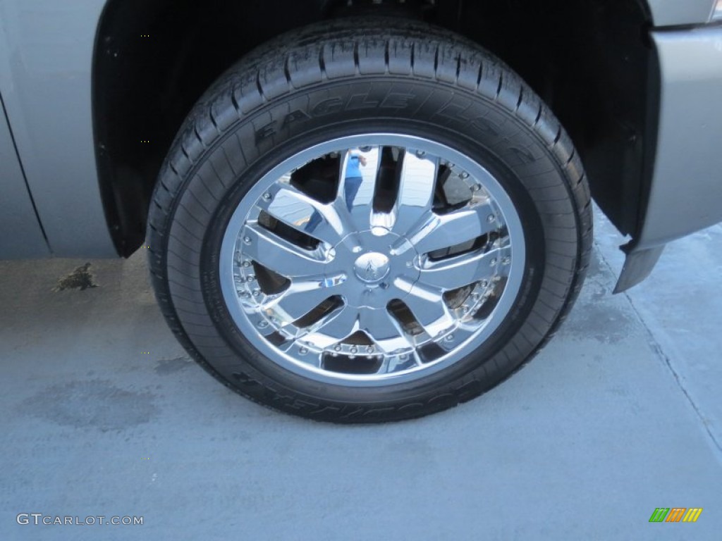 2008 Silverado 1500 LTZ Crew Cab - Graystone Metallic / Ebony photo #13