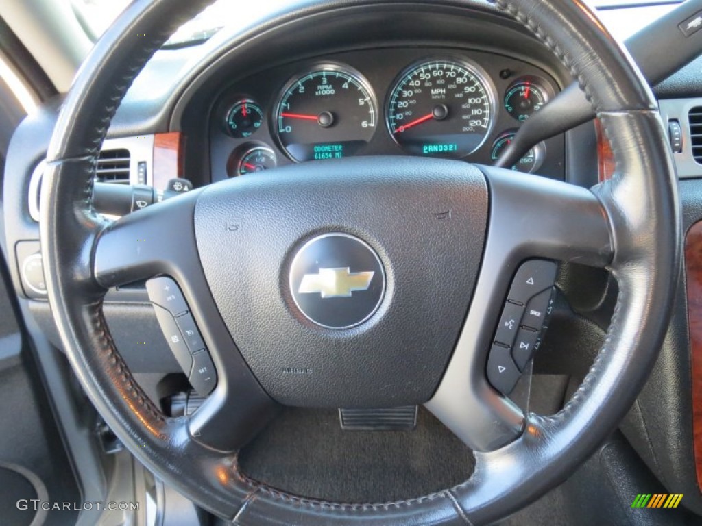 2008 Silverado 1500 LTZ Crew Cab - Graystone Metallic / Ebony photo #37