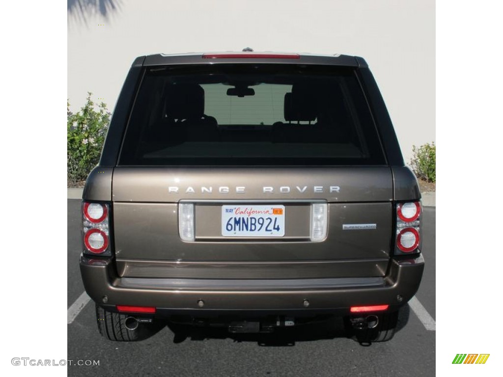 2010 Range Rover Supercharged - Bournville Brown Metallic / Arabica Brown/Ivory White photo #4
