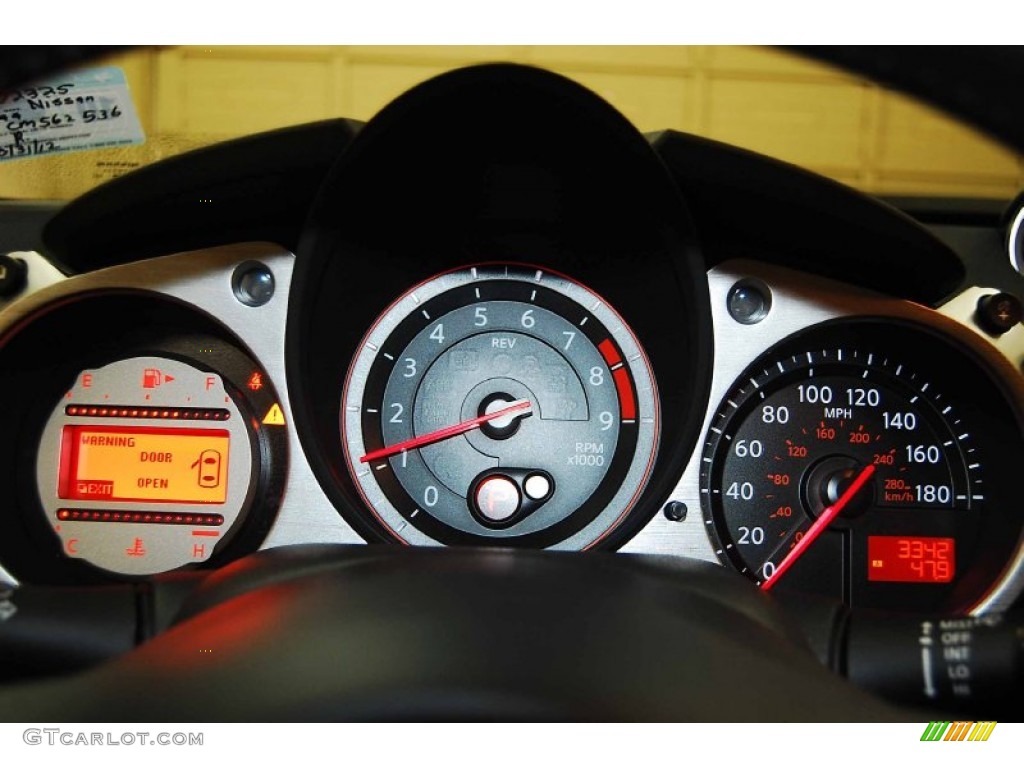 2012 Nissan 370Z Coupe Gauges Photo #73088316