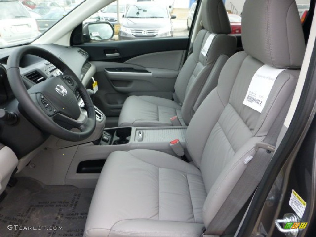 Gray Interior 2013 Honda CR-V EX-L AWD Photo #73088478