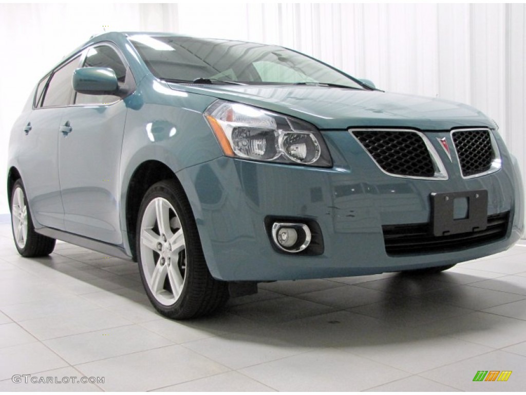 2009 Vibe 2.4 AWD - Mystic Blue Metallic / Ebony photo #1