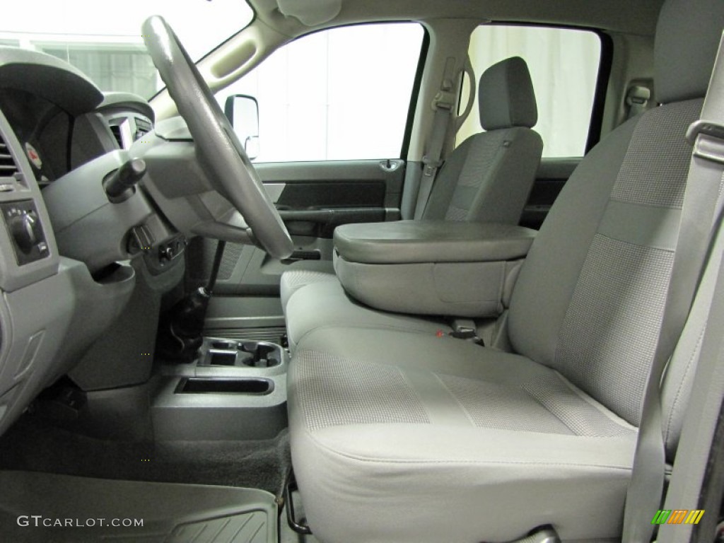 2007 Ram 3500 SLT Quad Cab 4x4 Dually - Brilliant Black Crystal Pearl / Medium Slate Gray photo #5