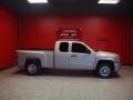 2009 Silver Birch Metallic Chevrolet Silverado 1500 LS Extended Cab 4x4  photo #2