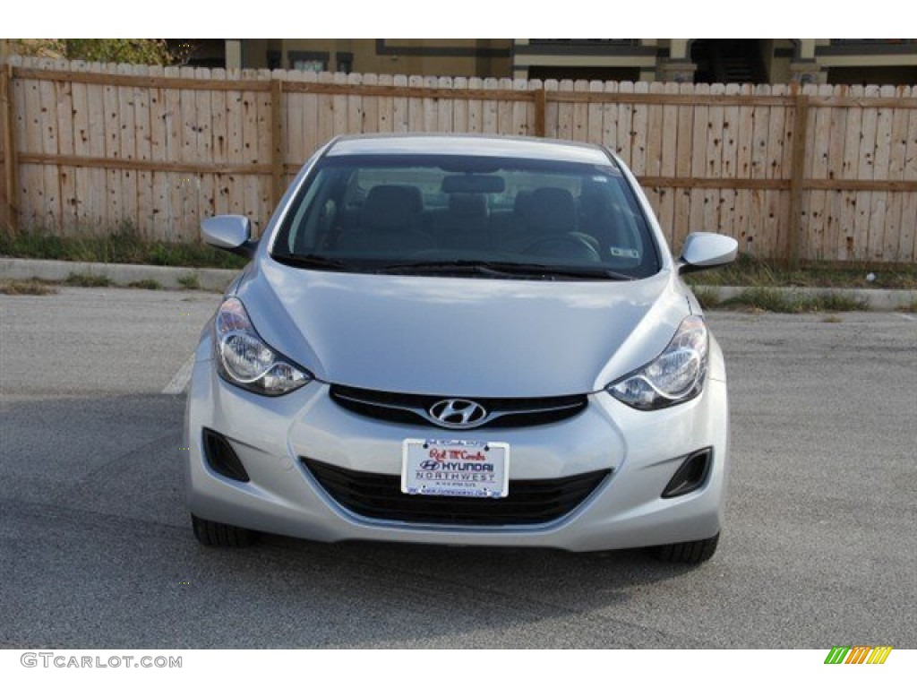 2012 Elantra GLS - Silver / Gray photo #1