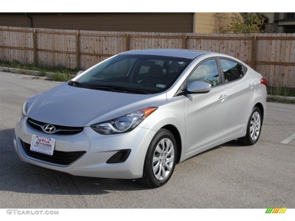 2012 Elantra GLS - Silver / Gray photo #2