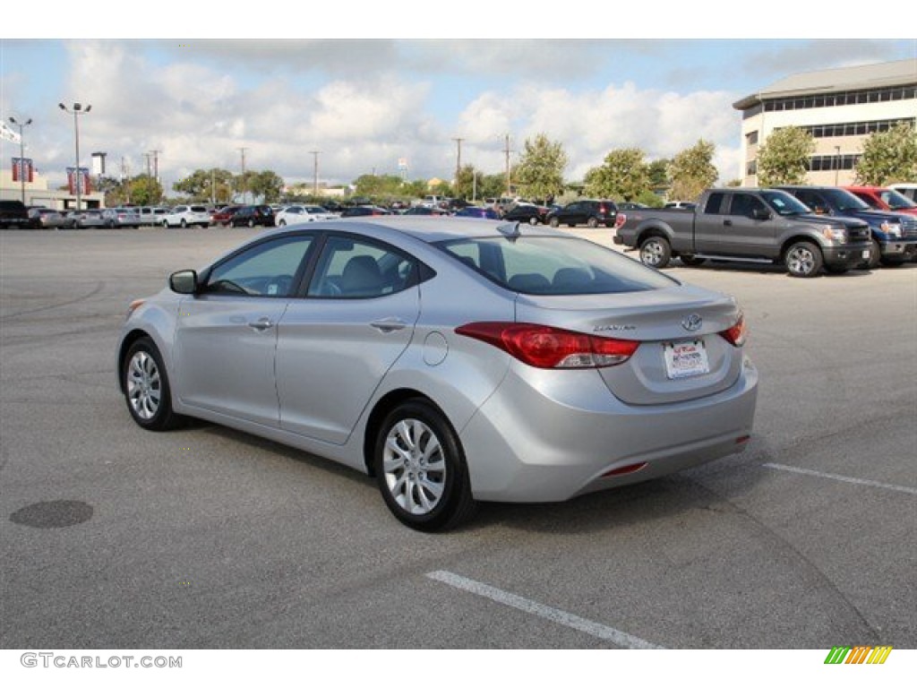 2012 Elantra GLS - Silver / Gray photo #4
