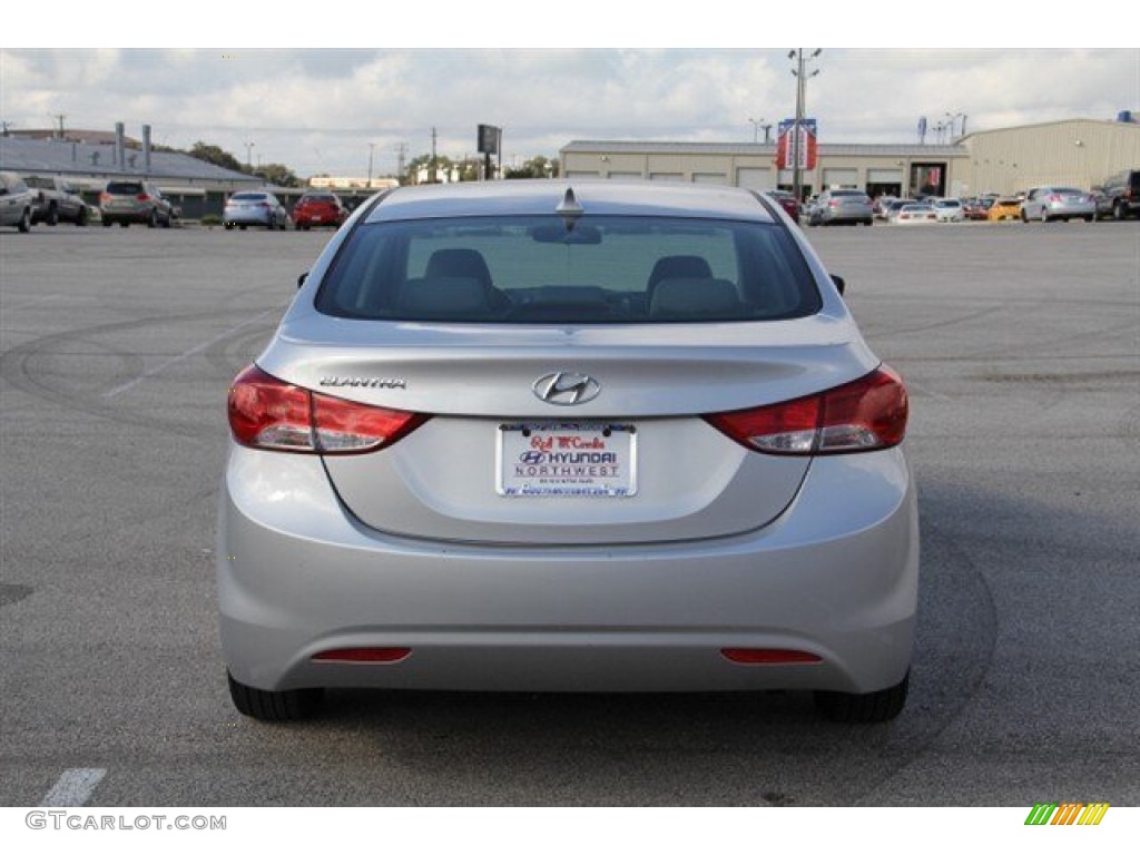 2012 Elantra GLS - Silver / Gray photo #5