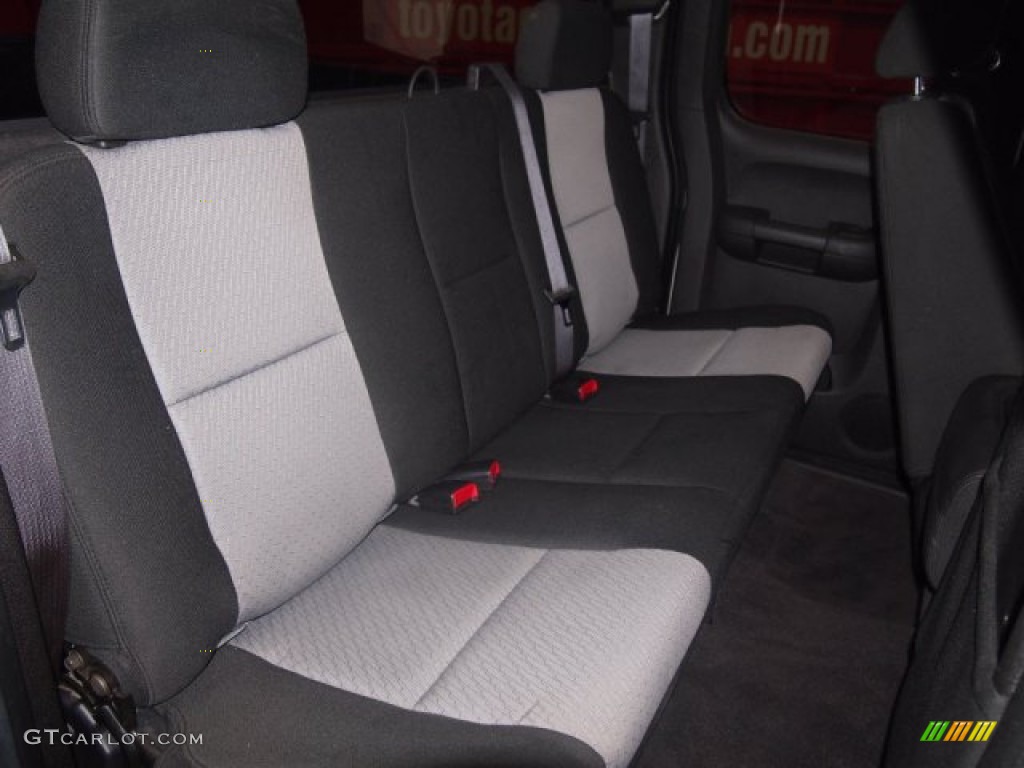 2009 Silverado 1500 LS Extended Cab 4x4 - Silver Birch Metallic / Dark Titanium photo #22