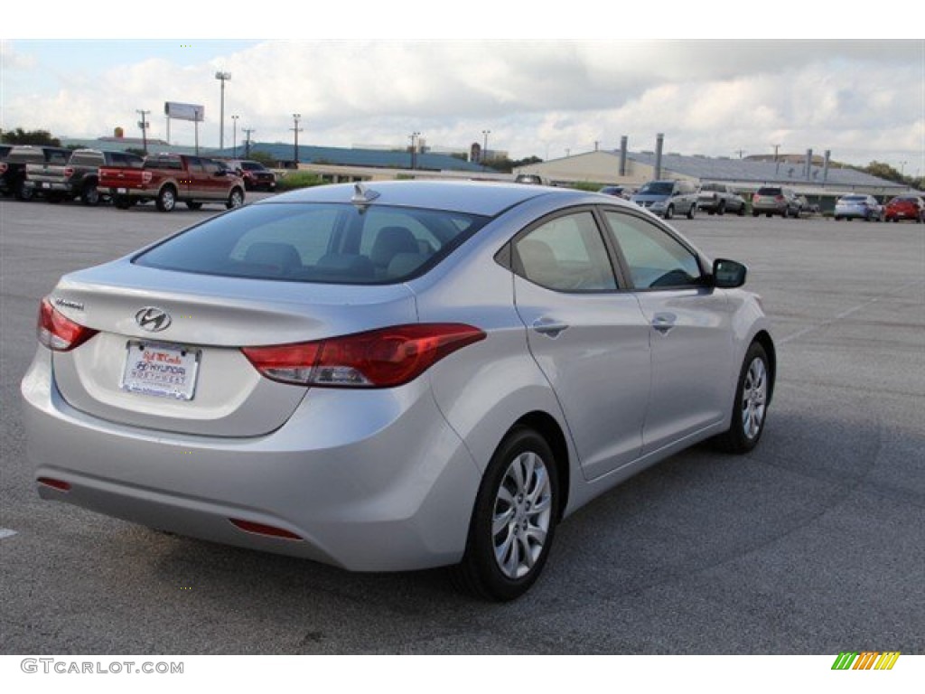 2012 Elantra GLS - Silver / Gray photo #6