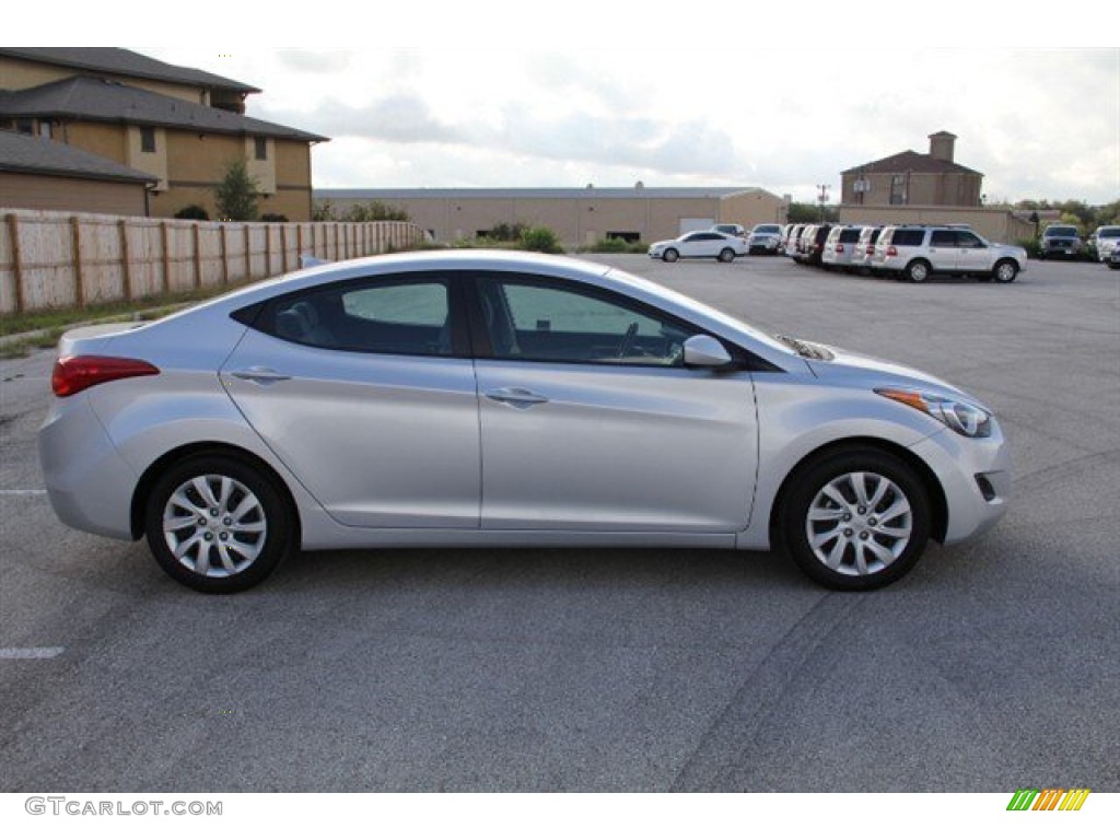 2012 Elantra GLS - Silver / Gray photo #7