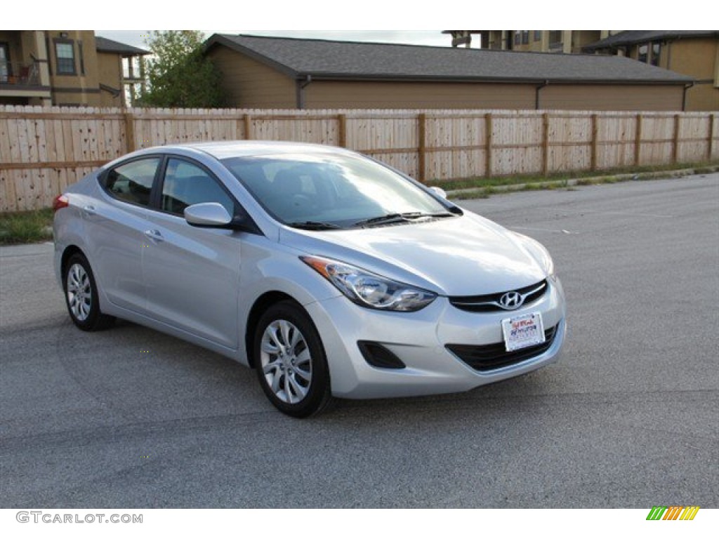2012 Elantra GLS - Silver / Gray photo #8