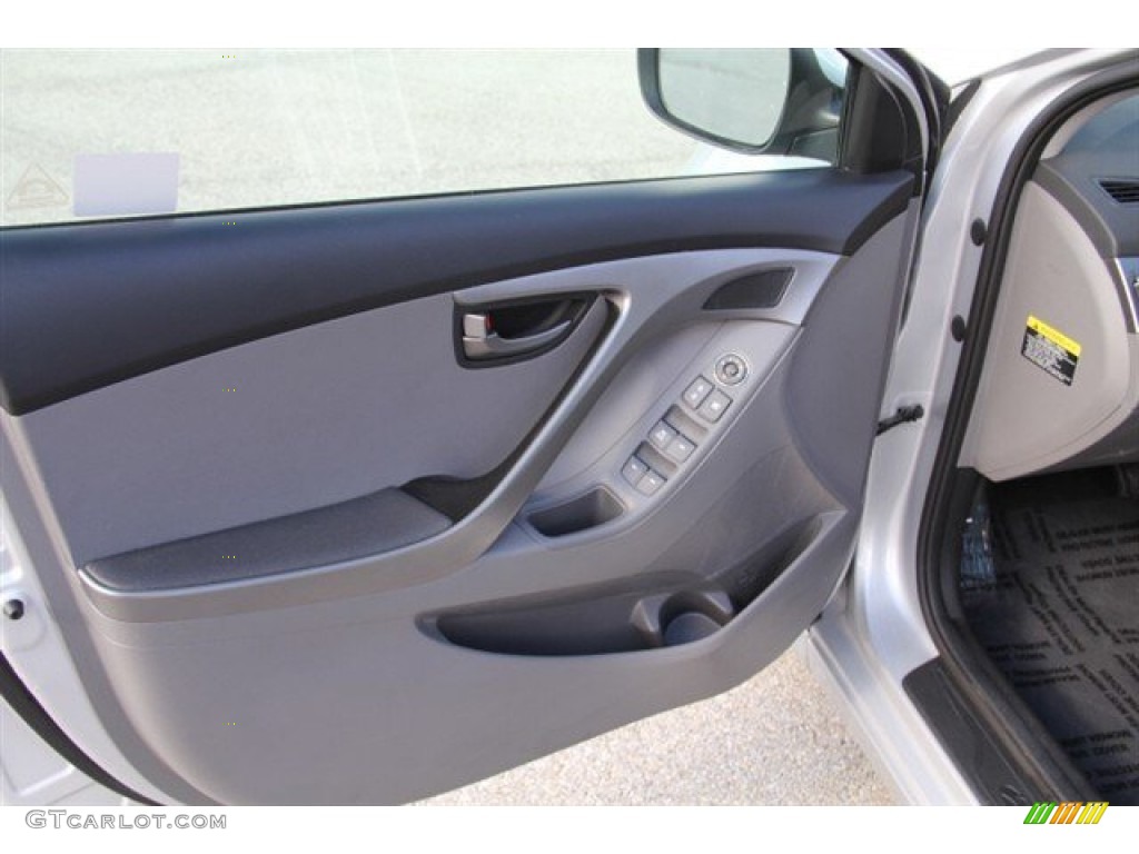 2012 Elantra GLS - Silver / Gray photo #9