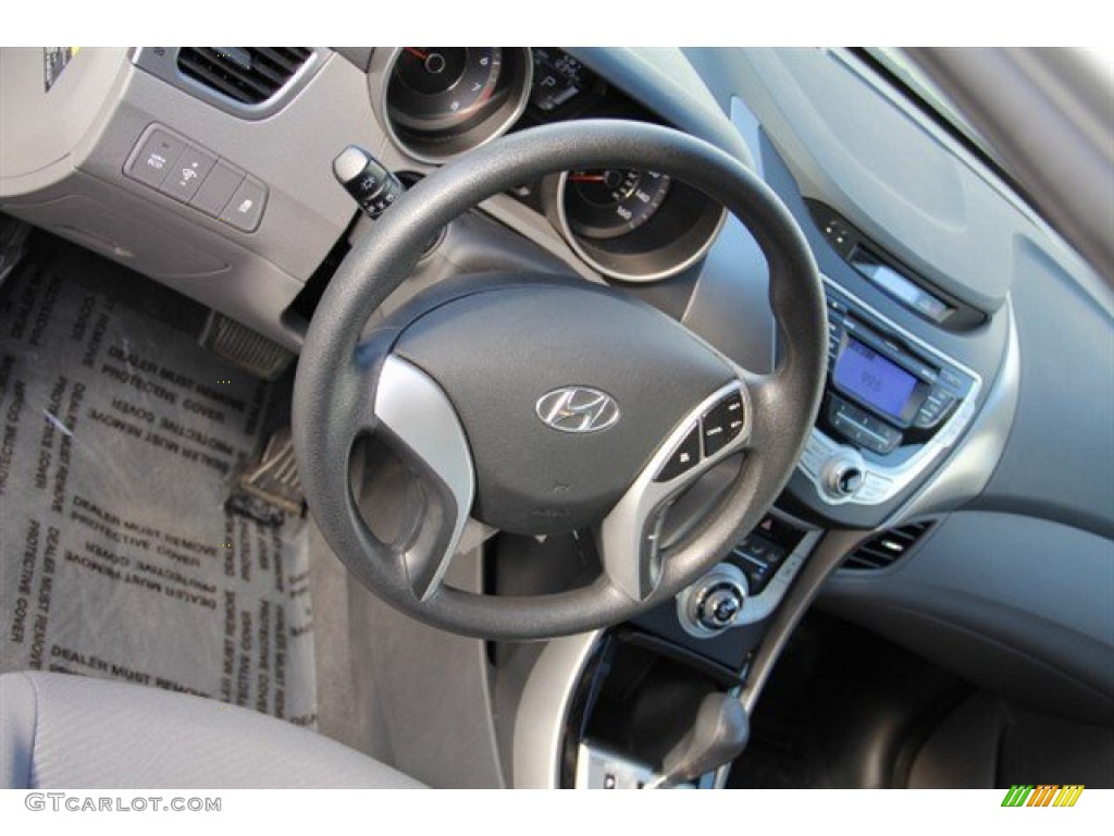 2012 Elantra GLS - Silver / Gray photo #10
