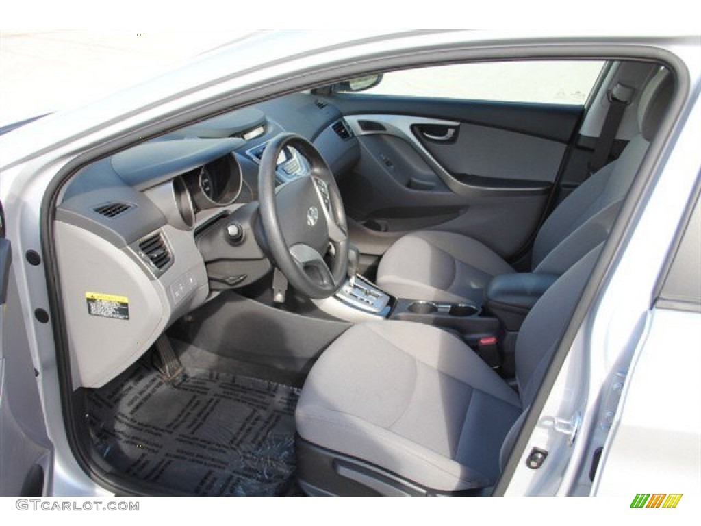 2012 Elantra GLS - Silver / Gray photo #11