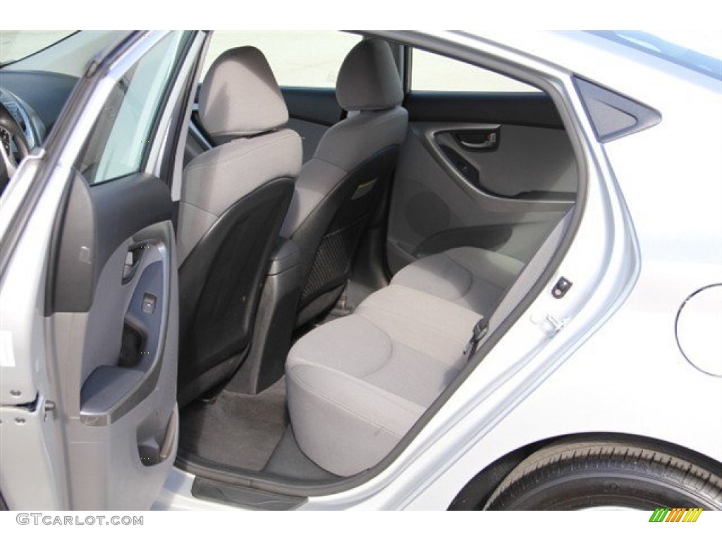 2012 Elantra GLS - Silver / Gray photo #12