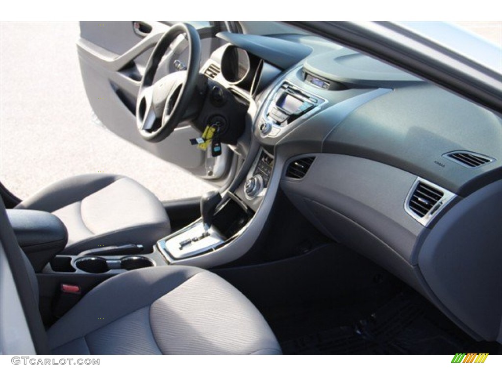 2012 Elantra GLS - Silver / Gray photo #14