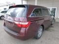 2012 Dark Cherry Pearl II Honda Odyssey EX-L  photo #4