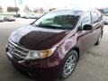 2012 Dark Cherry Pearl II Honda Odyssey EX-L  photo #8