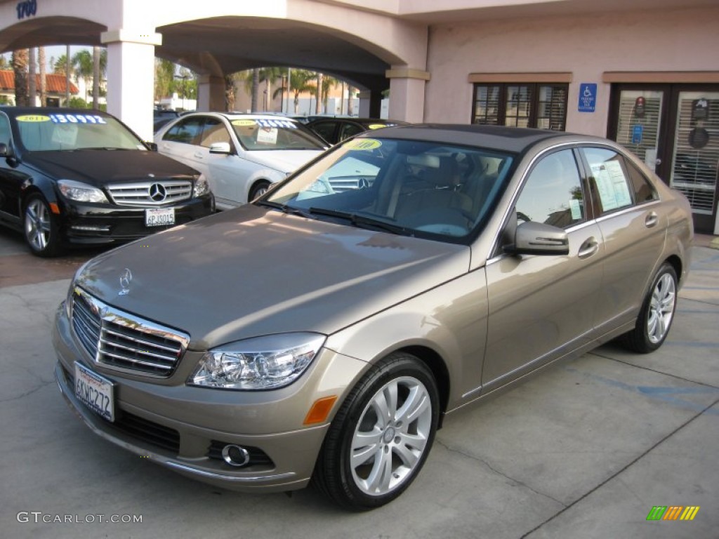 Sand Beige Metallic 2010 Mercedes-Benz C 300 Luxury Exterior Photo #73090644