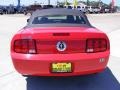 Torch Red - Mustang V6 Deluxe Convertible Photo No. 7