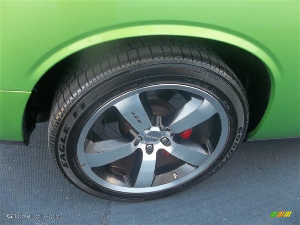 2011 Challenger SRT8 392 - Green with Envy / Dark Slate Gray photo #6