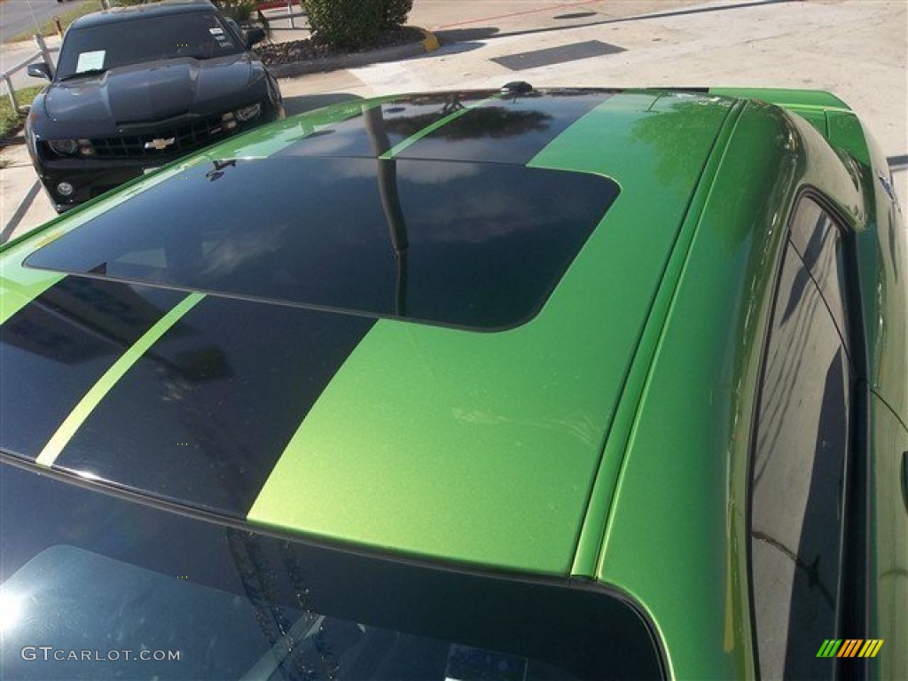 2011 Challenger SRT8 392 - Green with Envy / Dark Slate Gray photo #24