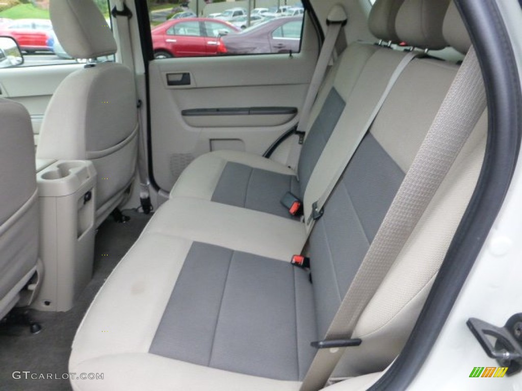 2008 Ford Escape XLT V6 4WD Rear Seat Photo #73092146