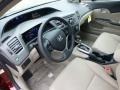Crimson Pearl - Civic LX Sedan Photo No. 15
