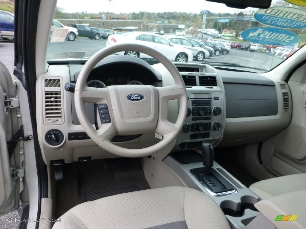 2008 Ford Escape XLT V6 4WD Stone Dashboard Photo #73092162