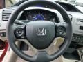 Crimson Pearl - Civic LX Sedan Photo No. 17